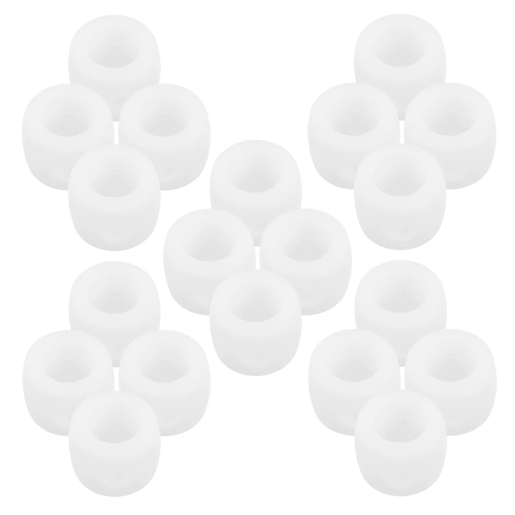 

20 Pcs Positioner Locator Rod Ring Tabletop Goal Bars Stop Mini Tool Abs Parts Replacement Table Football Entertainment