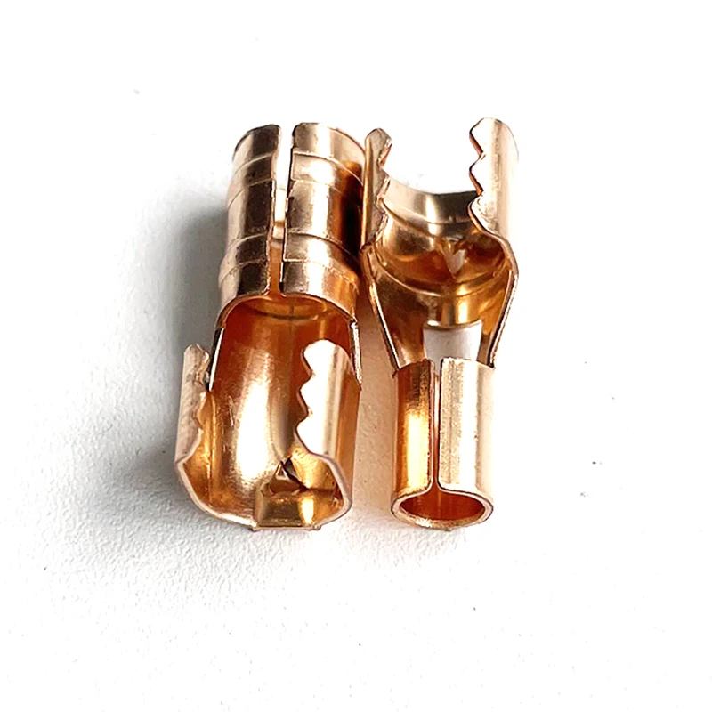 10/50pcs Ignition Transformer Connector Ceramic Ignition Pin Copper Connector Ignition High Voltage Wire Connector Wire Terminal