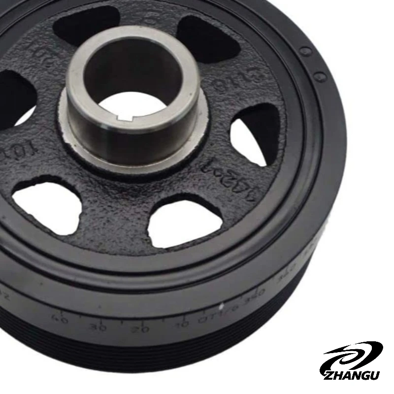 2750300003 ZHANGU Auto Parts 1 pcs Crankshaft Pulley For Mercedes Benz W220 W221 W222 W463 M275 M279 OE A2750300003 view 6