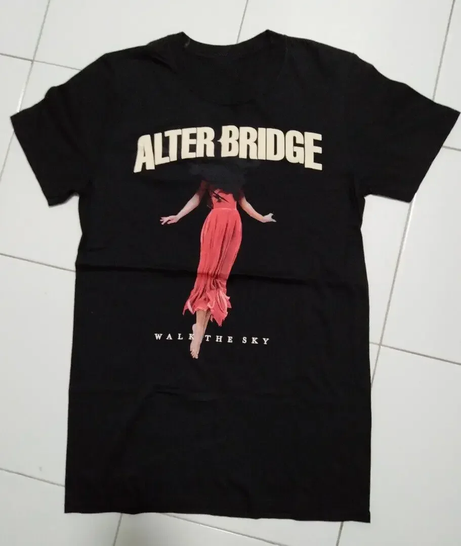 Футболка Hot Alter Bridge черного цвета из плотного хлопка для взрослых PP807