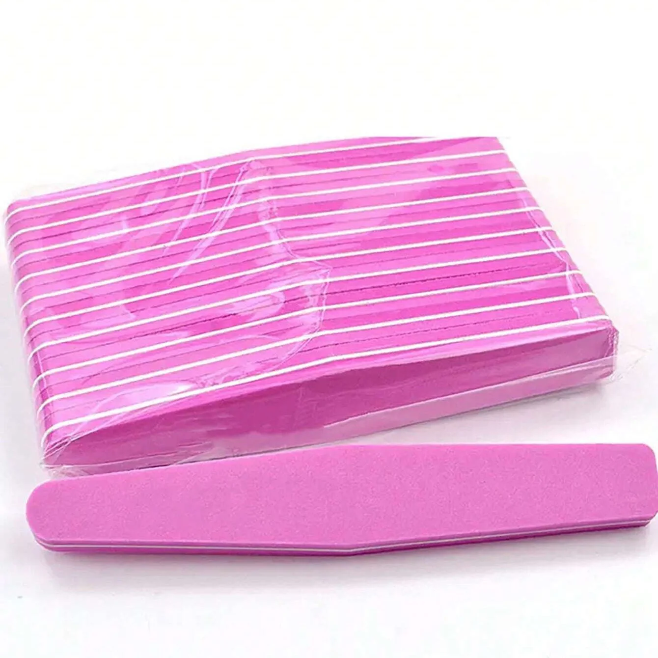 10pcs/lot Professional Diamond Sponge Nail File Buffer 100 180 Grit For Manicure Acrylic Fake Nails Polisher Block Art Tools