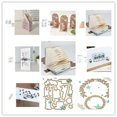 Neue Ankunft Presell Box stirbt und Stempel für DIY Scrapbooking/Fotoalbum dekorative Prägung DIY Papierkarten