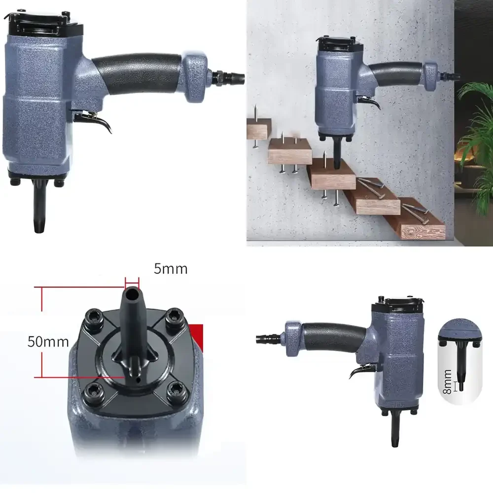 2026-Pneumatic Nail Puller Nailer Pull Woodworking Nail Remover Recycling Air Stapler Carpenter Power