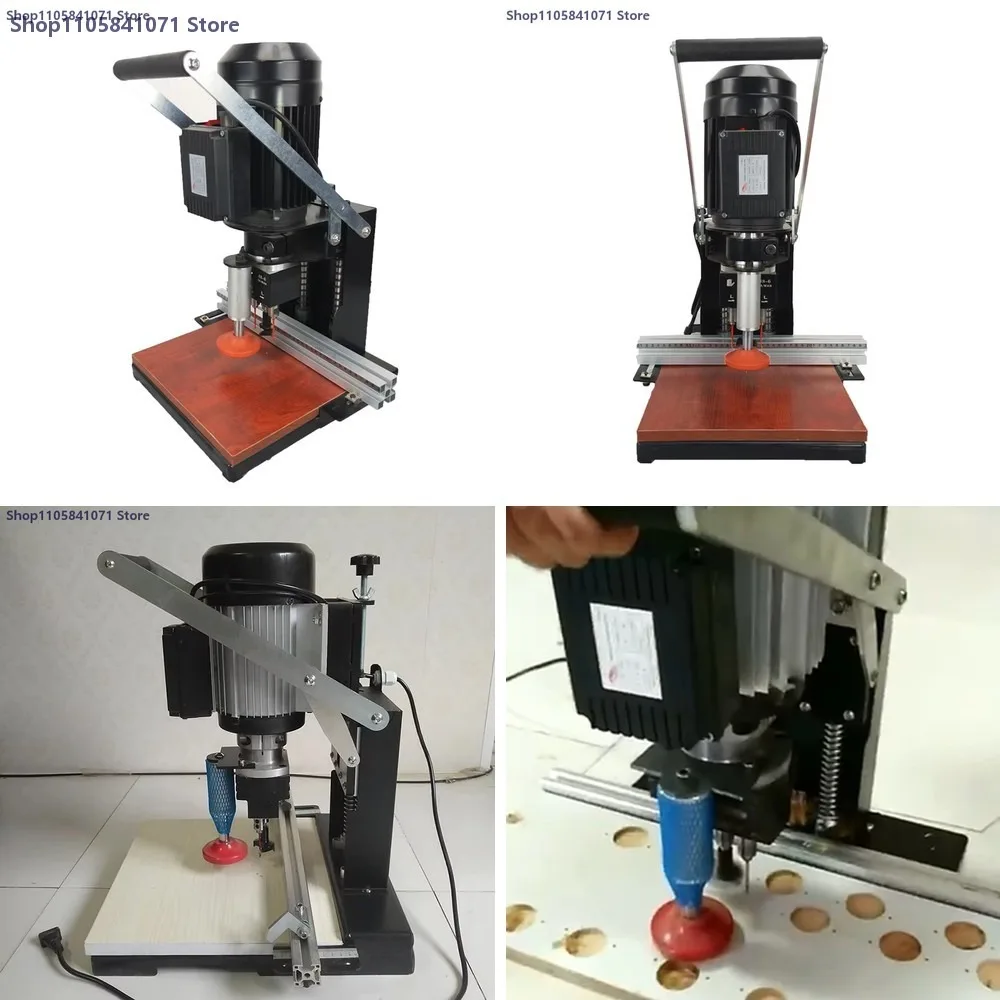 Portable Woodworking Hinge Drilling Machine Wood Hole Puncher Locator Tool for Cabinet Door DIY Furniture Installation