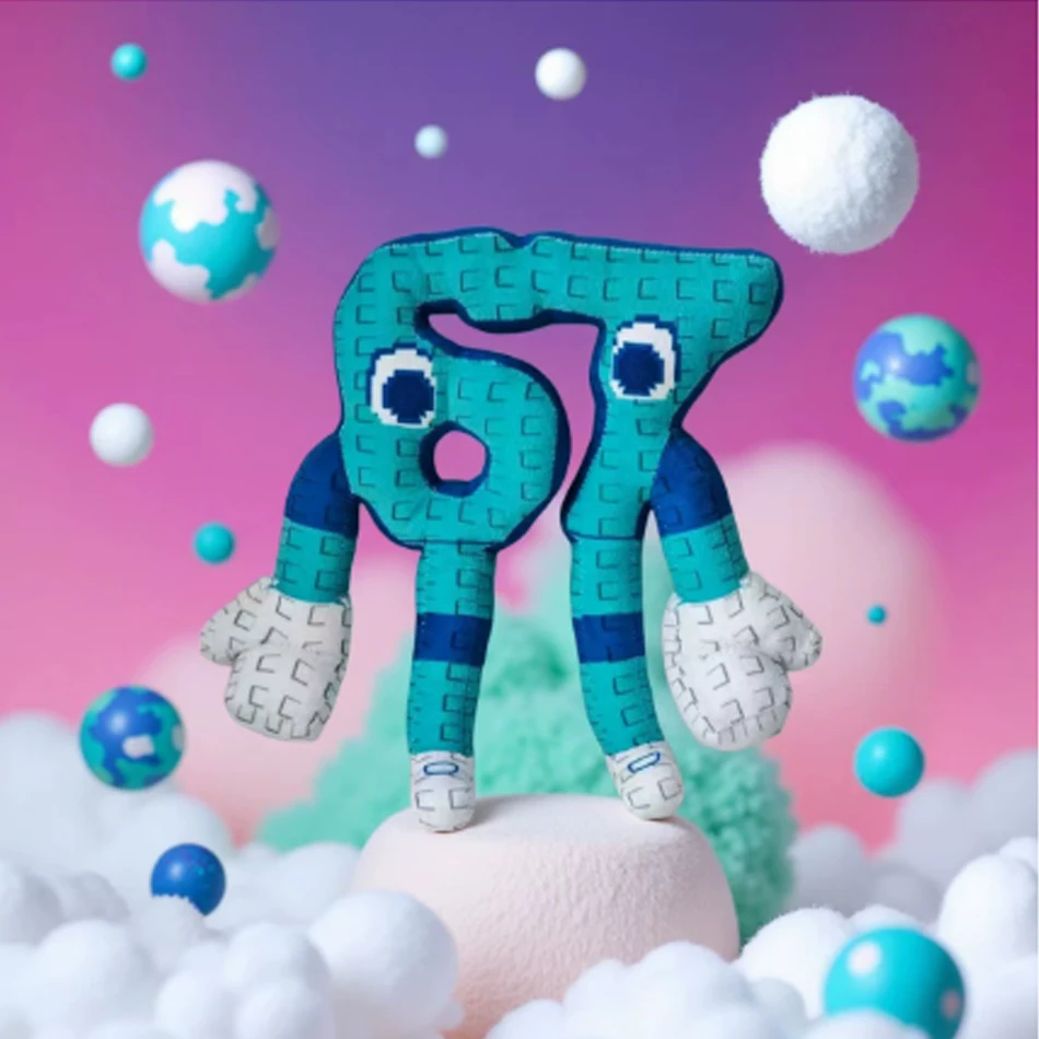 

2026 Steal A Brainrot Esok Serb Plush Hot Game Периферийные устройства Plushie Cute Cartoon No. 9-домик, мягкая кукла, игрушка, подарок для фанатов геймера