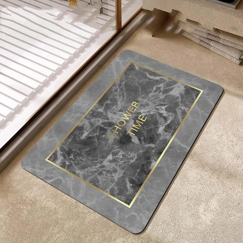 Bathroom Rugs Soft Carpet Door Floor Kitchen Mat Anti-Slip Outdoor Rugs Toilet Entrance Doormat Modern Home Decor Noise Mats