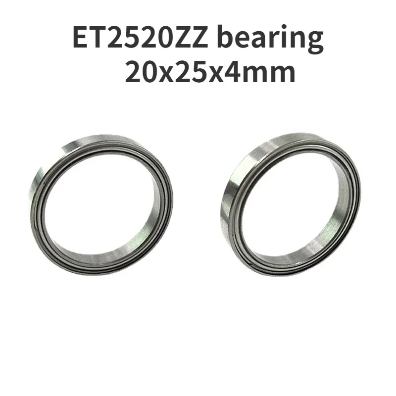 Inner hole 20 outer diameter 25 thickness 4mm ET2520ZZ bearing face recognition thin round bearing  20x25x4mm