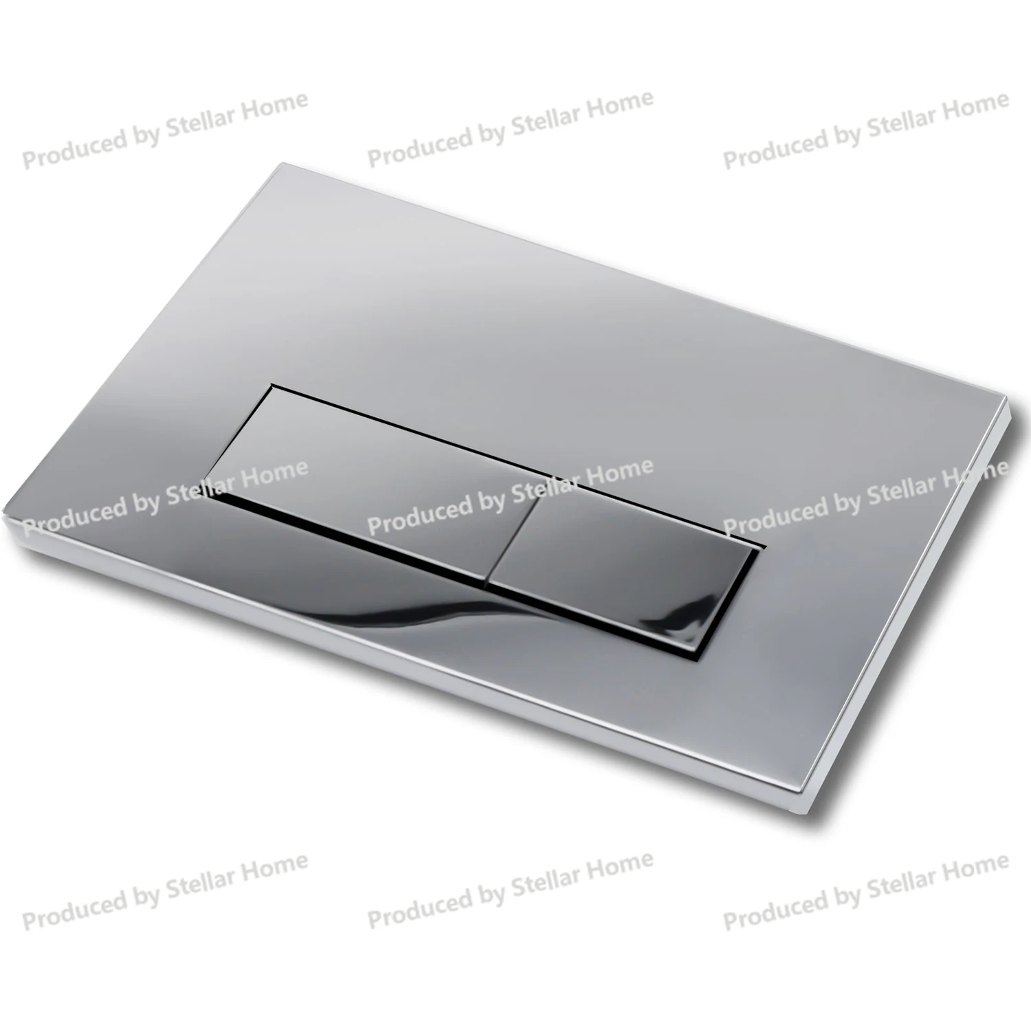 Dual Flush Actuator Plate Compatible with Geberit Electroplated Silver Toilet Parts Fits Sigma01 20 30 Reliable Replace
