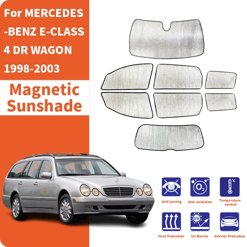 

Солнцезащитные козырьки на окна автомобиля, защита от ультрафиолета, аксессуары для MERCEDES-BENZ E-CLASS S210 WAGON 1998-2003