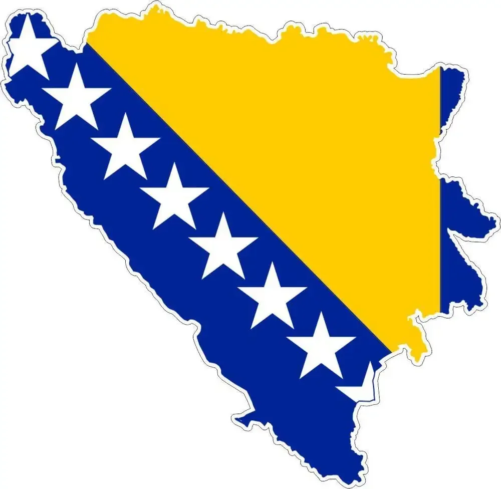 

Bosnia and Herzegovina Sticker Car Vinyl Wall Decal Boat Accessories