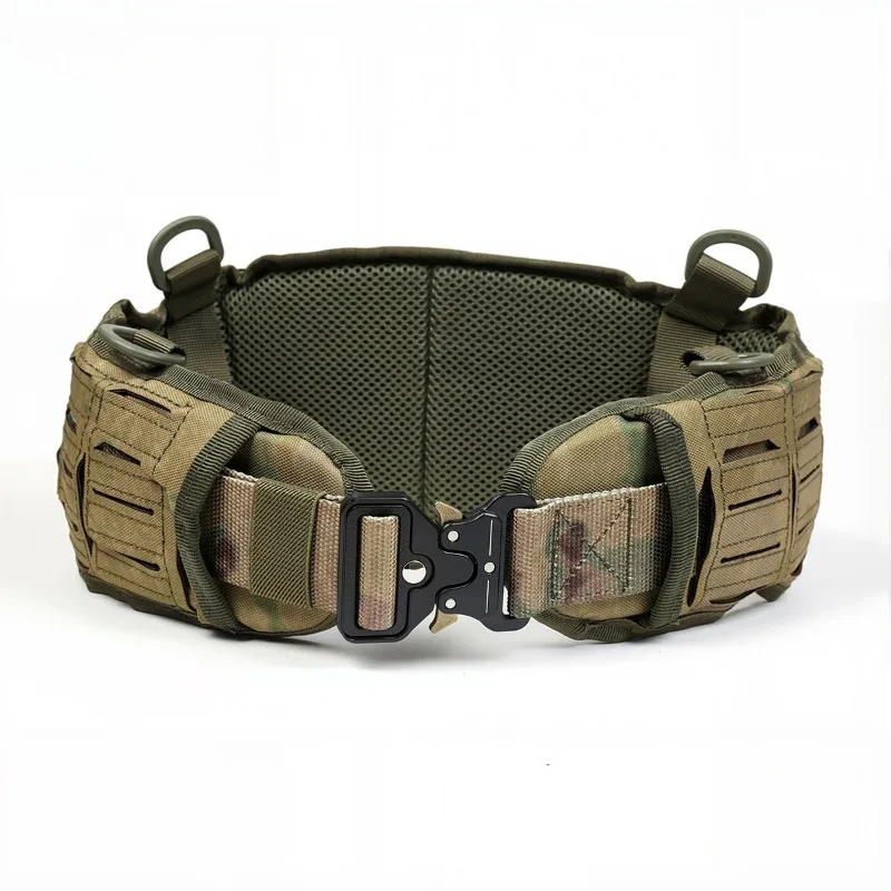 Tactical Belt - Multi-Purpose Nylon Webbing for Men & Women, Heavy Duty Canvas Strap for Jeans & Outdoor Sports, Luxury Buckle