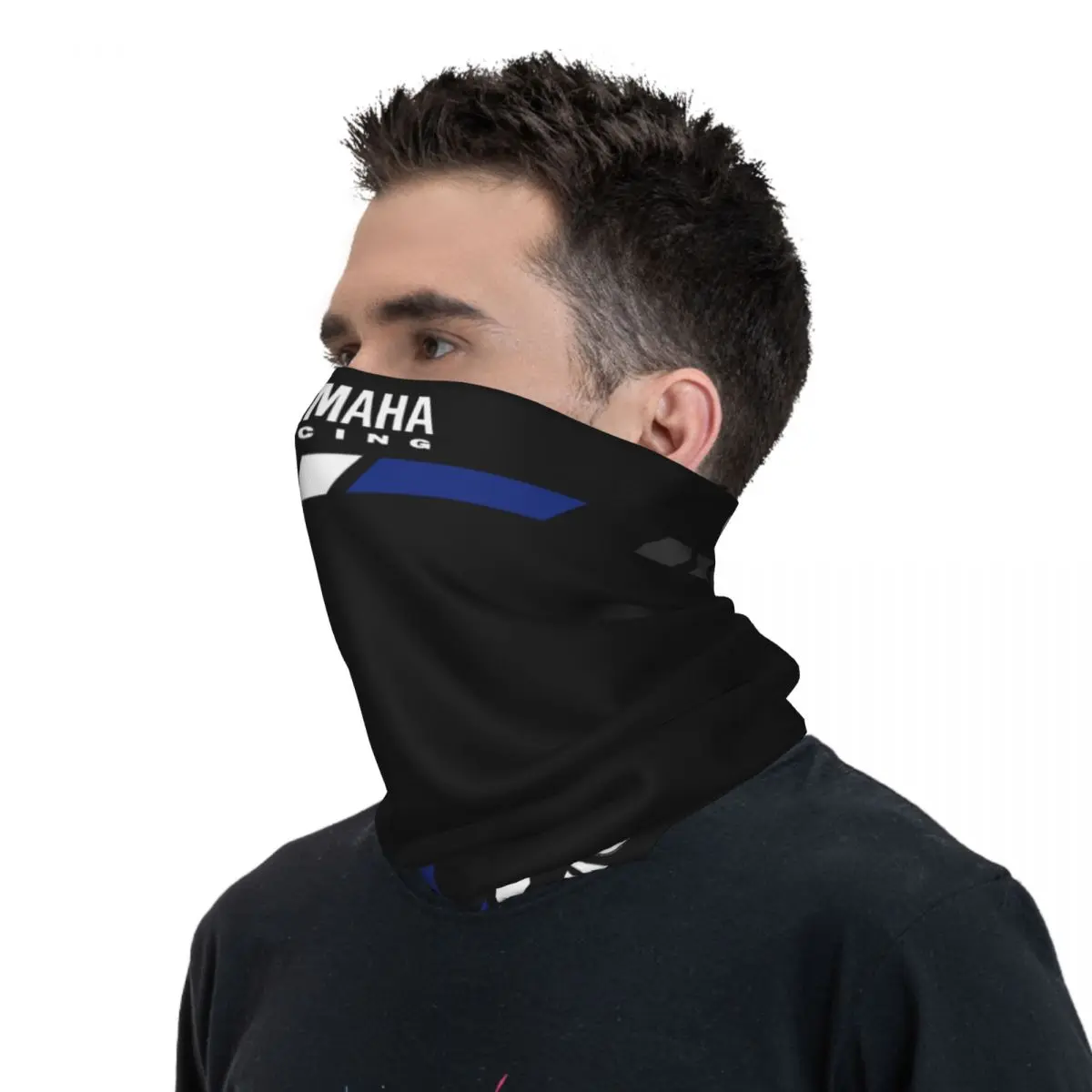 Bandana unissex Y-Yamahas, polainas de pescoço, máscara impressa, lenço, multiuso, balaclava para correr, à prova de vento, material