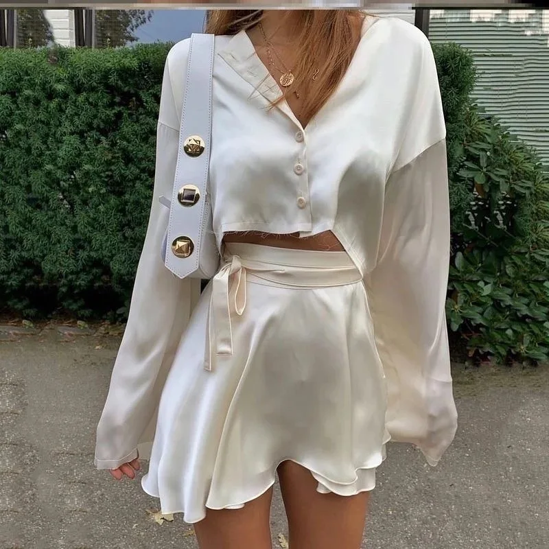 two-piece skirt set