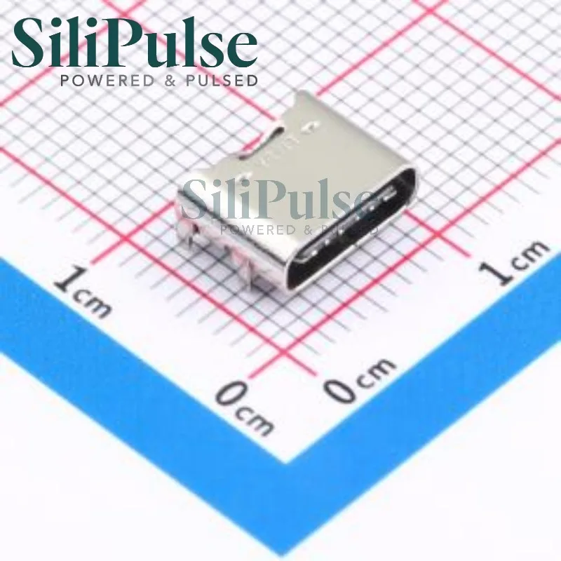 (200-1000pcs) TYPE-C 6P SMD 100% Original In Stock USB 6P Type-C SMD
