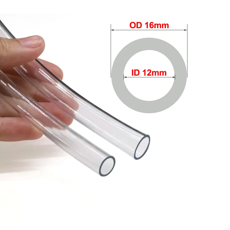 

Custom Order--Transparent PVC Hoses ID 4 x OD5mm x 10meters