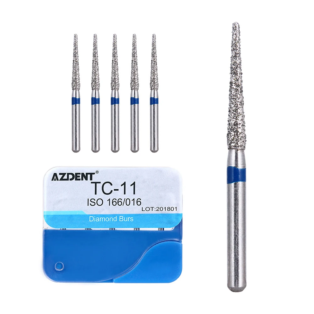 20 Boxen AZDENT Dental Diamantbohrer FG 1,6 mm für Hochgeschwindigkeits-Handstücke, mittlere Polierbohrer, Laborinstrumente, Zahnarztwerkzeuge – Detail 20