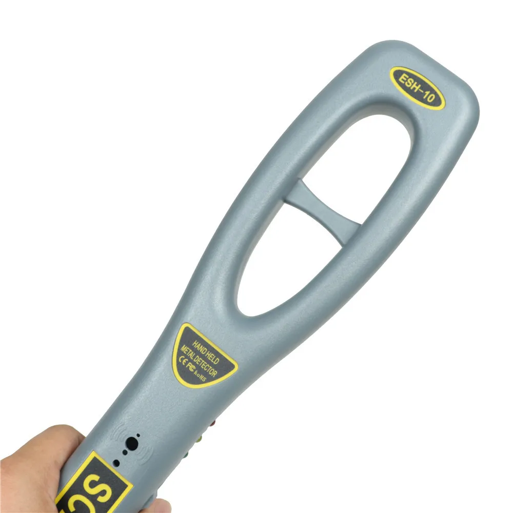 Handheld Metal Detector GC-101H 9V Battery Professional Security Check Bounty Instrument Scanner Finder for Nail Woodworking