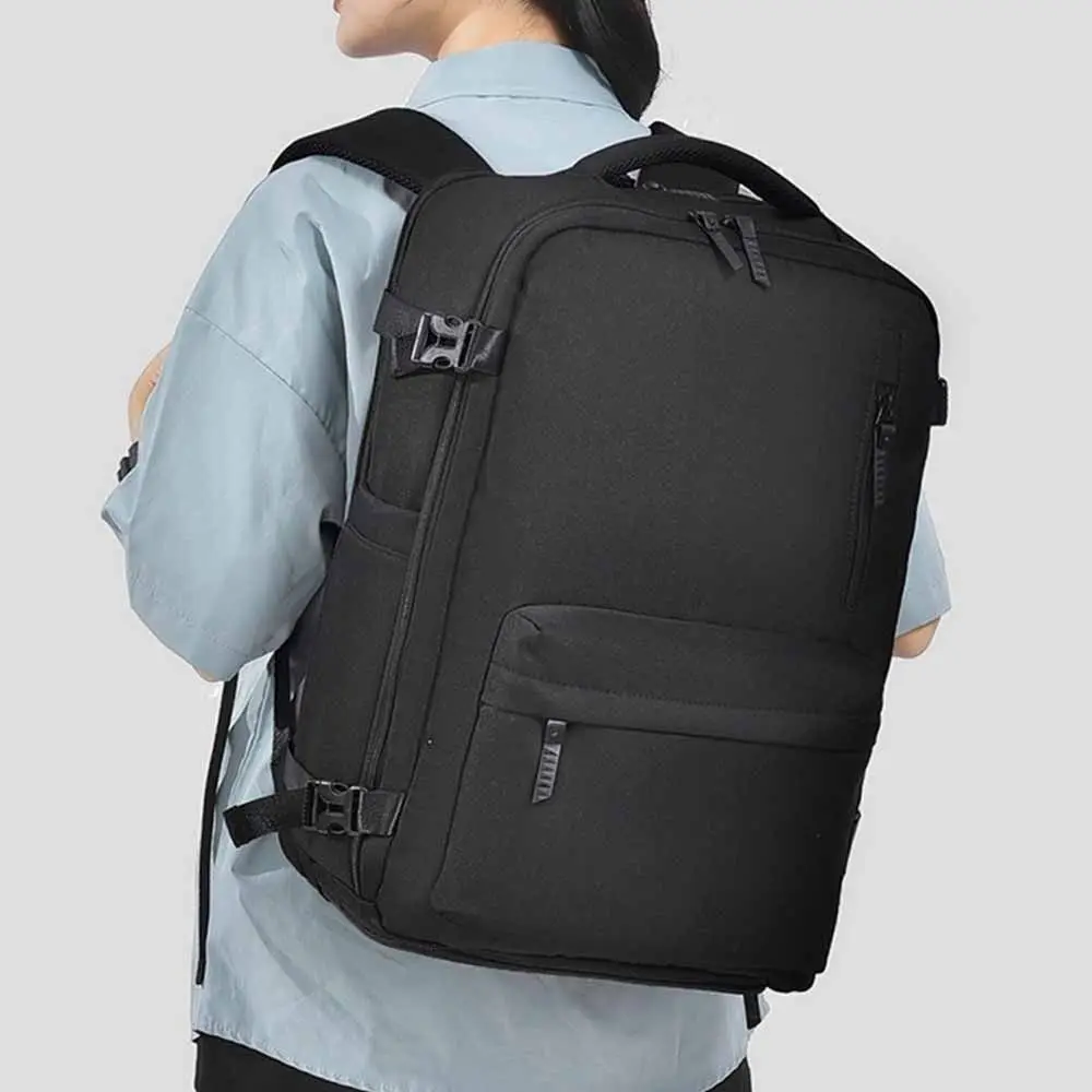 乾湿分離トラベルラゲージバックパック防水オックスフォードナイロンラップトップバッグ複数のポケット大容量