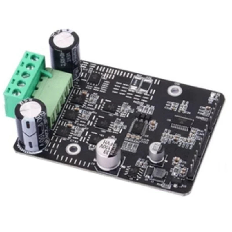 Black DC 6-80V BLDC 3-Phase DC Brushless Motor Controller Hall Motor Control Driver Board PWM High Power 1600W 20A