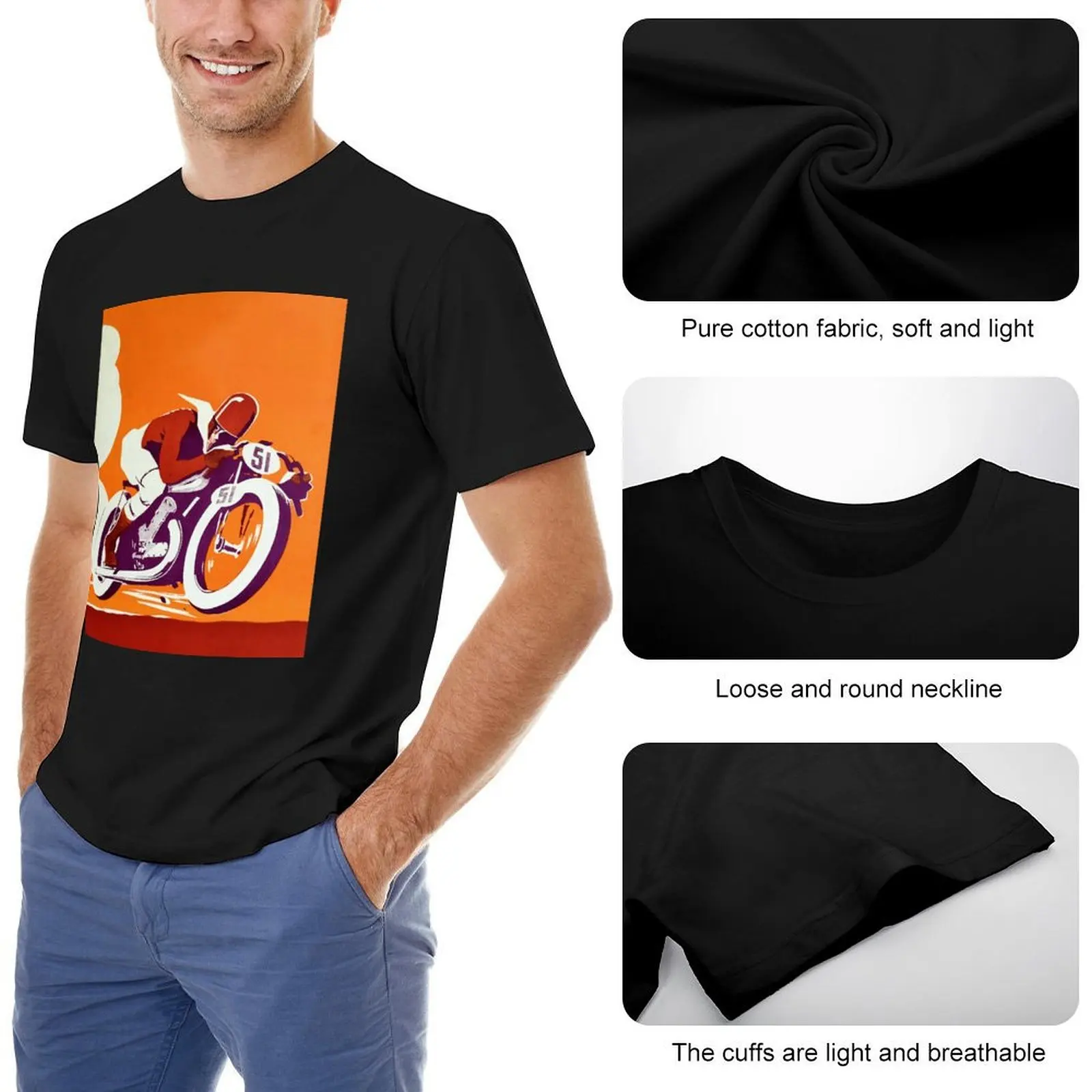 Motorcycle racing 1930 T-Shirt custom shirt anime t shirt for men image 5