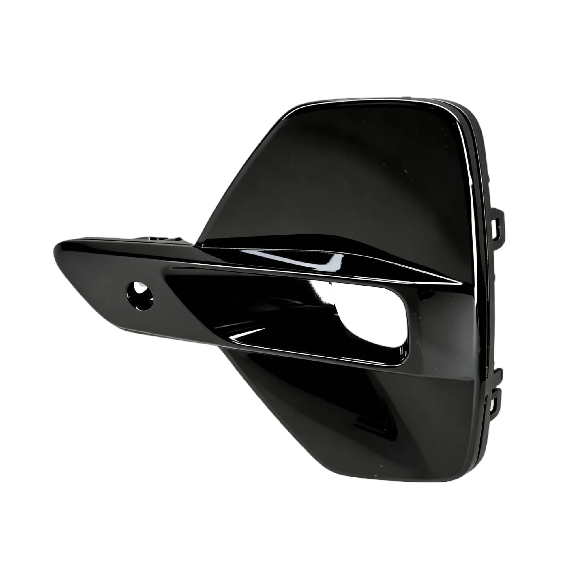 For Volvo XC40 C40 EX40 EC40 2023-2025 Front Bumper Fog Light Bezel Left Right With Fog Lamps Black OE 32347386 32347387