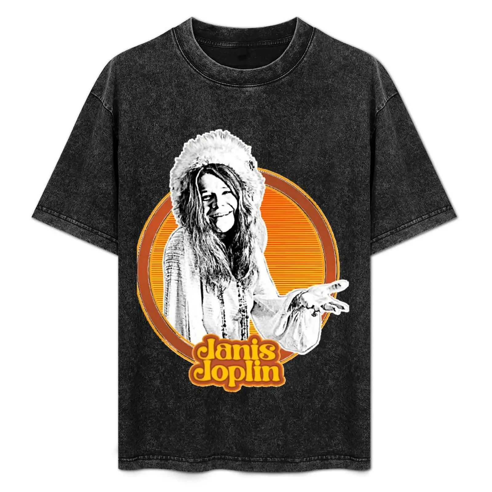 

Винтажная классическая футболка Janis Joplin art, мужские футболки для мужчин, мужская футболка, летняя футболка