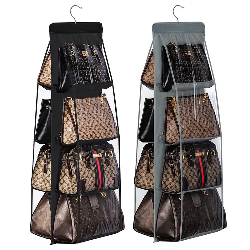 

Handbag Hanging Organizer Hanging Purse Organizer for Closet Organizers Bag Hanger Oxford Cloth Closet Bag Organizer Travel kit