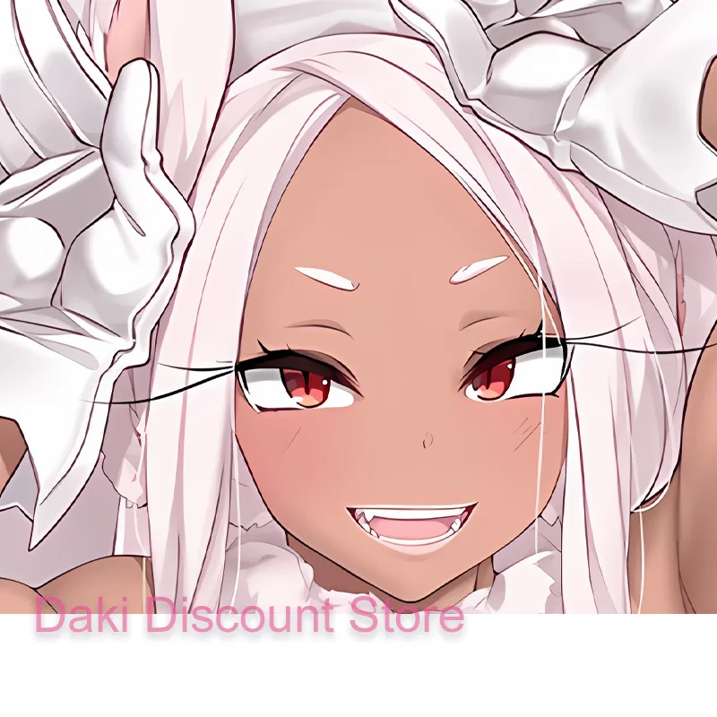 Dakimakura Anime Mirko Miruko Rumi Double-sided Print 2WAY Life-size Pillowcase Gift Body Pillow Cover
