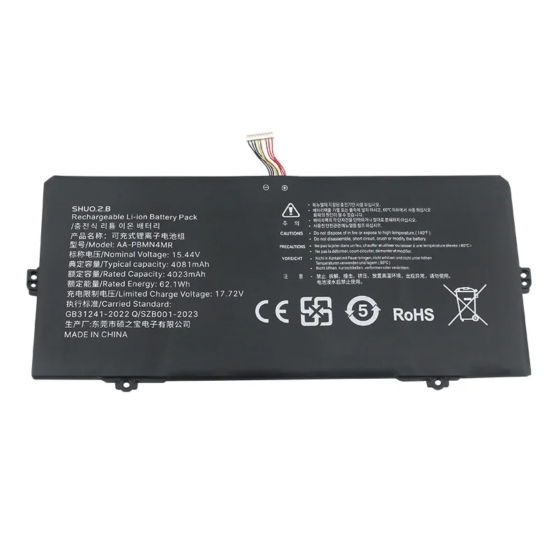 بطارية بديلة بسعة 4023 مللي أمبير في الساعة لهاتف سامسونج جالاكسي بوك برو 360 13 NP930QDB/QED/AA-PBMN4MR شرائح أصلية #6