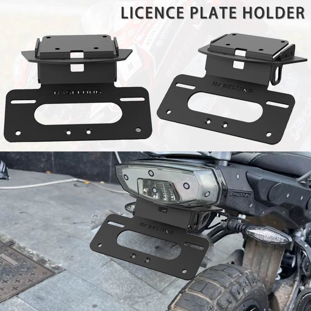 

FOR KOVE 800X Pro 800X Rally 800X Super Adventure 2024-2025-2026 Rear License Plate Mount Holder Tail Tidy Fender Eliminator