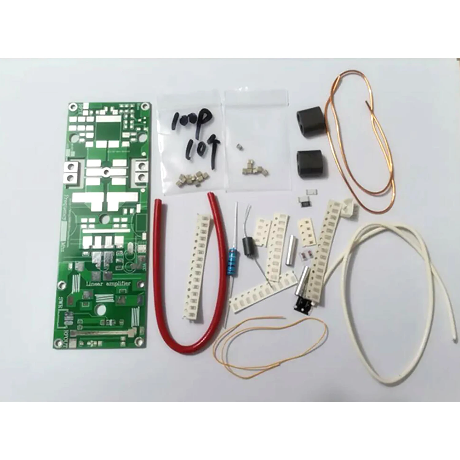 Imagem -02 - Amplificador Linear de Potência rf Kit Faça Você Mesmo sem Tubo Mos Vhf cw Ssb Ft8 Rtty Eme fm Radioamador 88180mhz Mrf300 500w
