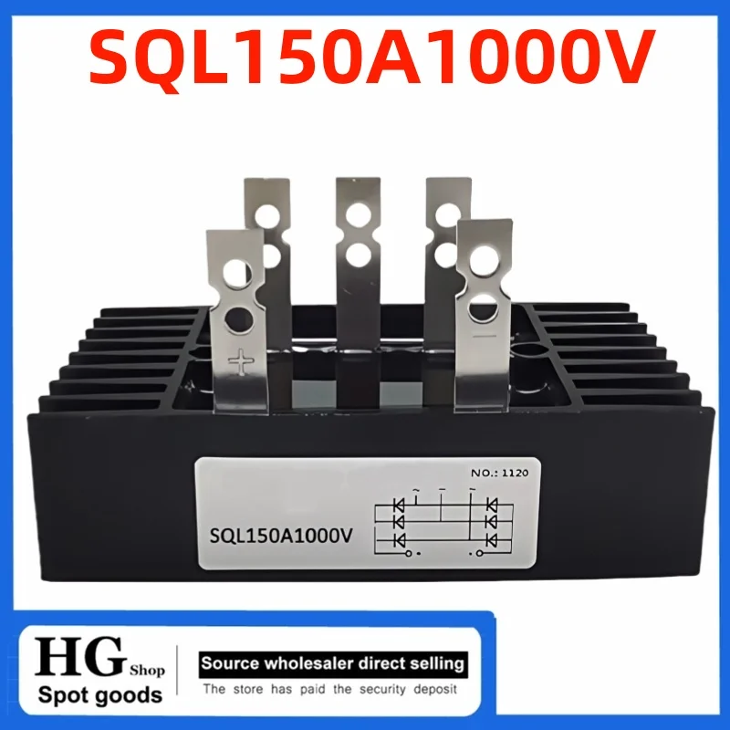 Original brand new 150A rectifier QL150A 1000V 1600V Single-phase bridge module SQL150A 1000V 1600V Three-phase bridge rectifier