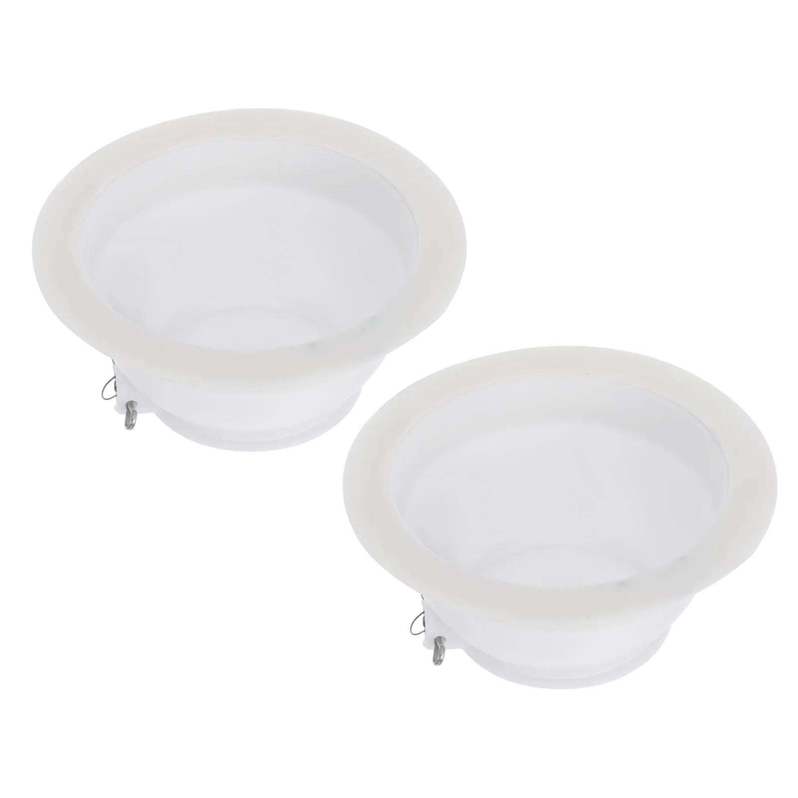 2Pcs Squat Toilet Anti-Odor Seal Device Effective Smell Blocker Easy Install Bathroom Deodorizer Clog Prevention Tool