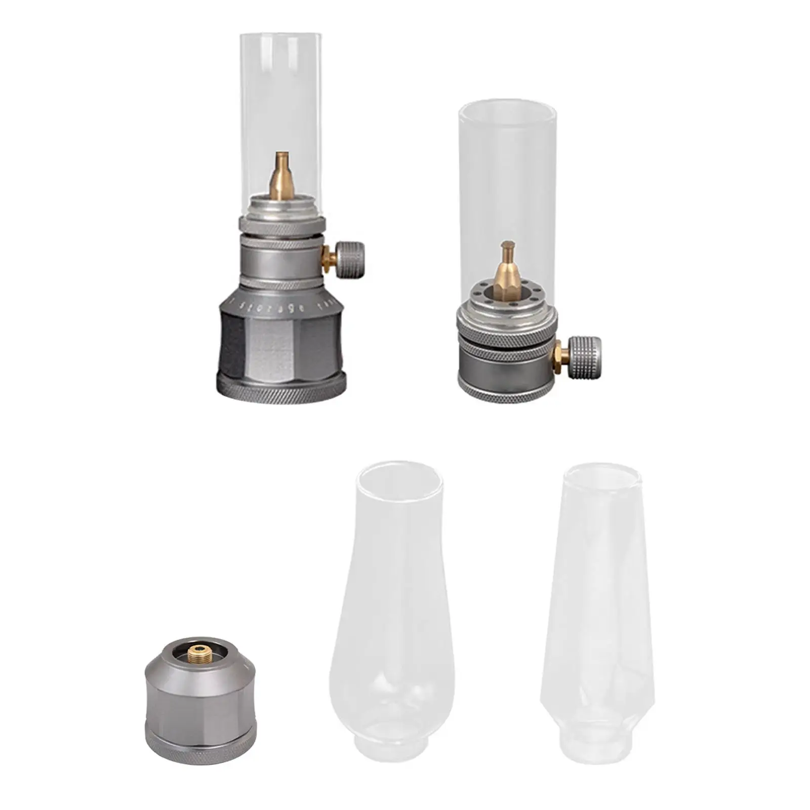 Camping Gas Lamp Adjustable Lightweight Multifunctional Small Fuel Lamp Gas Lantern for Picnic Garden Travel Backpacking Camping