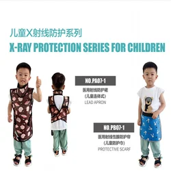 Dental Lead Vest Lead Apron/X Ray Protective Scarf for Children