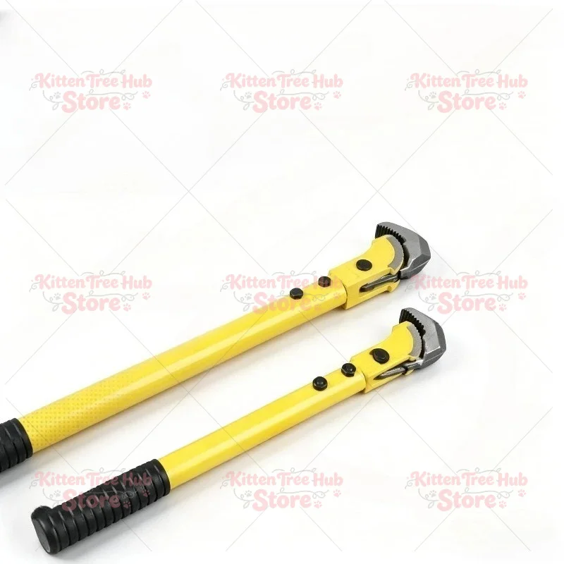 Plumbing Wrench Heavy-Duty Adjustable Steel Straight Pipe Wrench