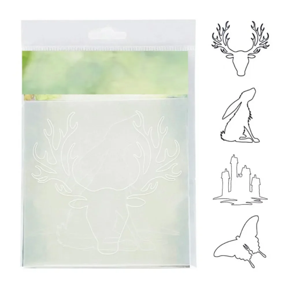 Bladeren en glazen fles voor 2025 nieuwe metalen stencil stempels voor DIY scrapbooking fotoalbum embossing decoratieve DIY papierkaarten