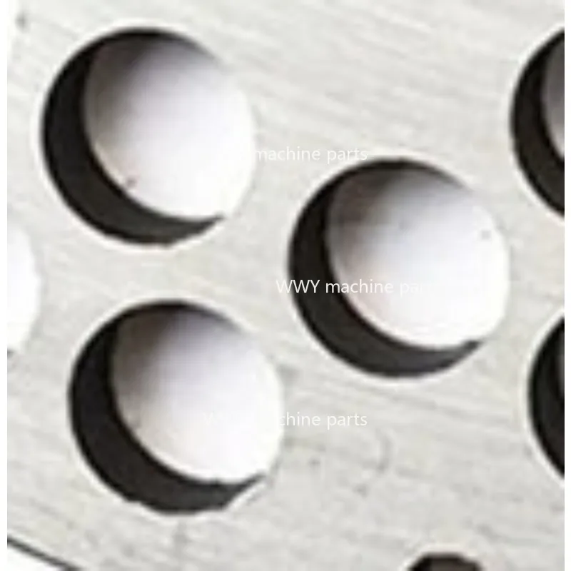 

For 32 Type Electric Meat Grinder Orifice Plate Grinder Blade Orifice Plate Outlet Sieve Plate 32 #Grated Round Hole