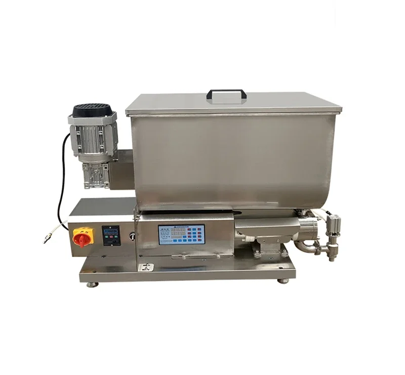 Rotor Pump Factory Direct Medium Viscosity Cheese Chocolate Peanut Butter Electric Filling Machine with Stirring