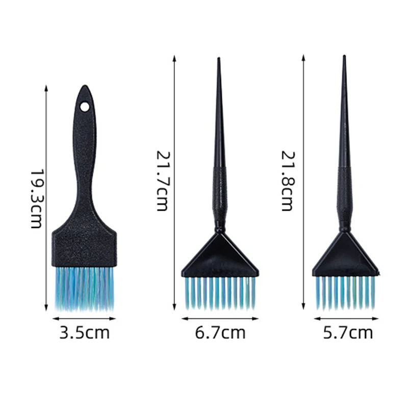 فرشاة تلوين الشعر الاحترافية لتطبيقات تلوين الشعر والتقطيع والتبييض
