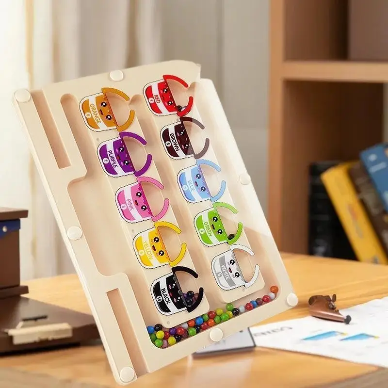 Permainan Maze Magnetik Montessori, Permainan Sensorik, Latihan Kontrol Pena & Keterampilan Motorik Halus untuk Anak-Anak