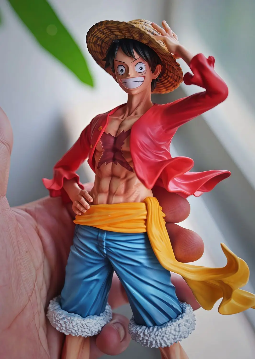 

24 см цельная манга скрытая шляпа Луффи аниме Gk модель модель ручной работы модная игровая периферийная игрушка подарки