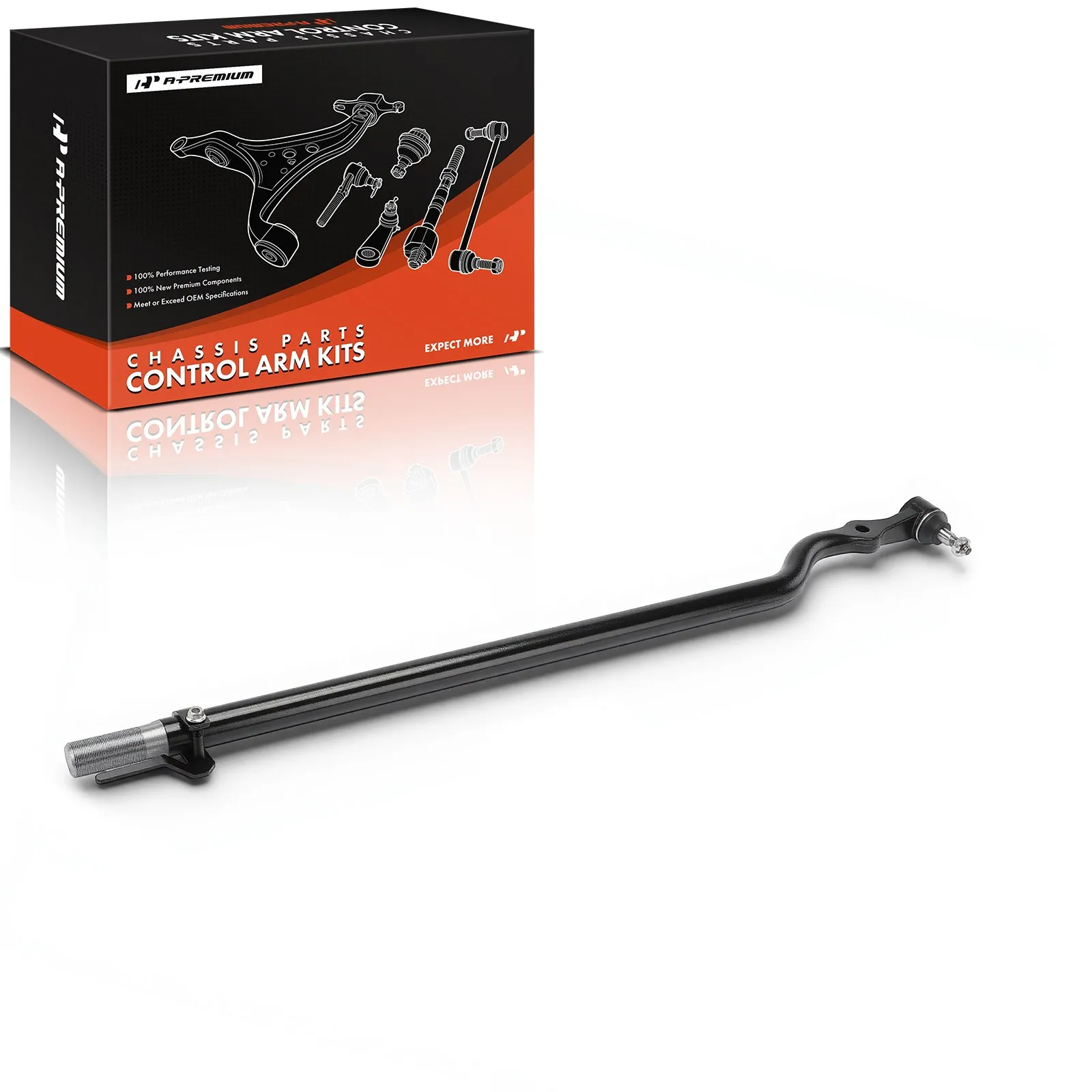 A-Premium Front Right Outer Right Tie Rod End for Ford F-250 Super Duty F-350 Super Duty 1999-2004 Excursion 2000-2005