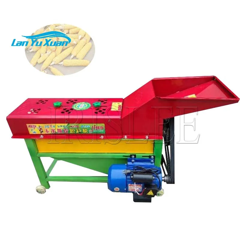 Agriculture corn thresher maize peeling threshing machine corn sheller for sale