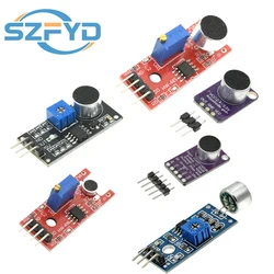 Sound Sensor Module Sound Control Sensor MAX4466 MAX9814 Switch Detection Whistle Switch Microphone Amplifier For Arduino KY-037
