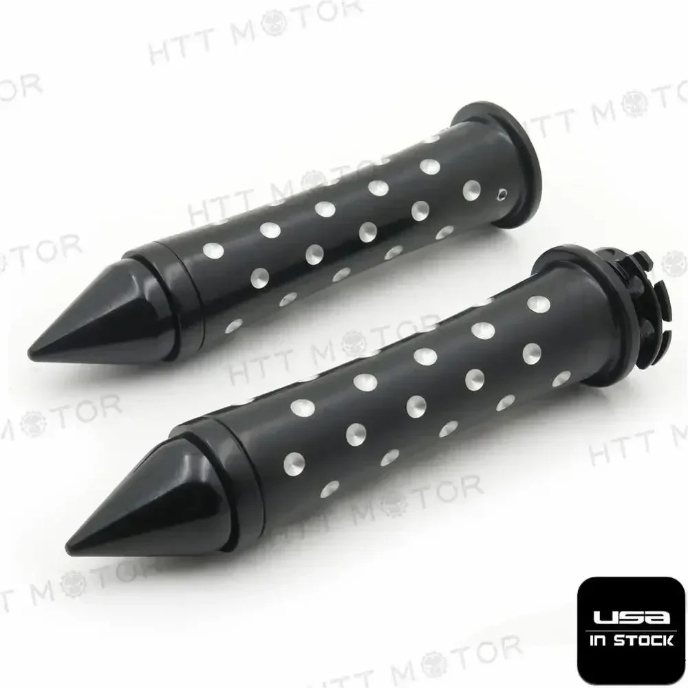 

Motorcycle Spike Handlebar 22MM Hand Grips for Honda CBR 600 F3 F4i 900 929 954 1000 RR, Suzuki/Yamaha/Kawasaki