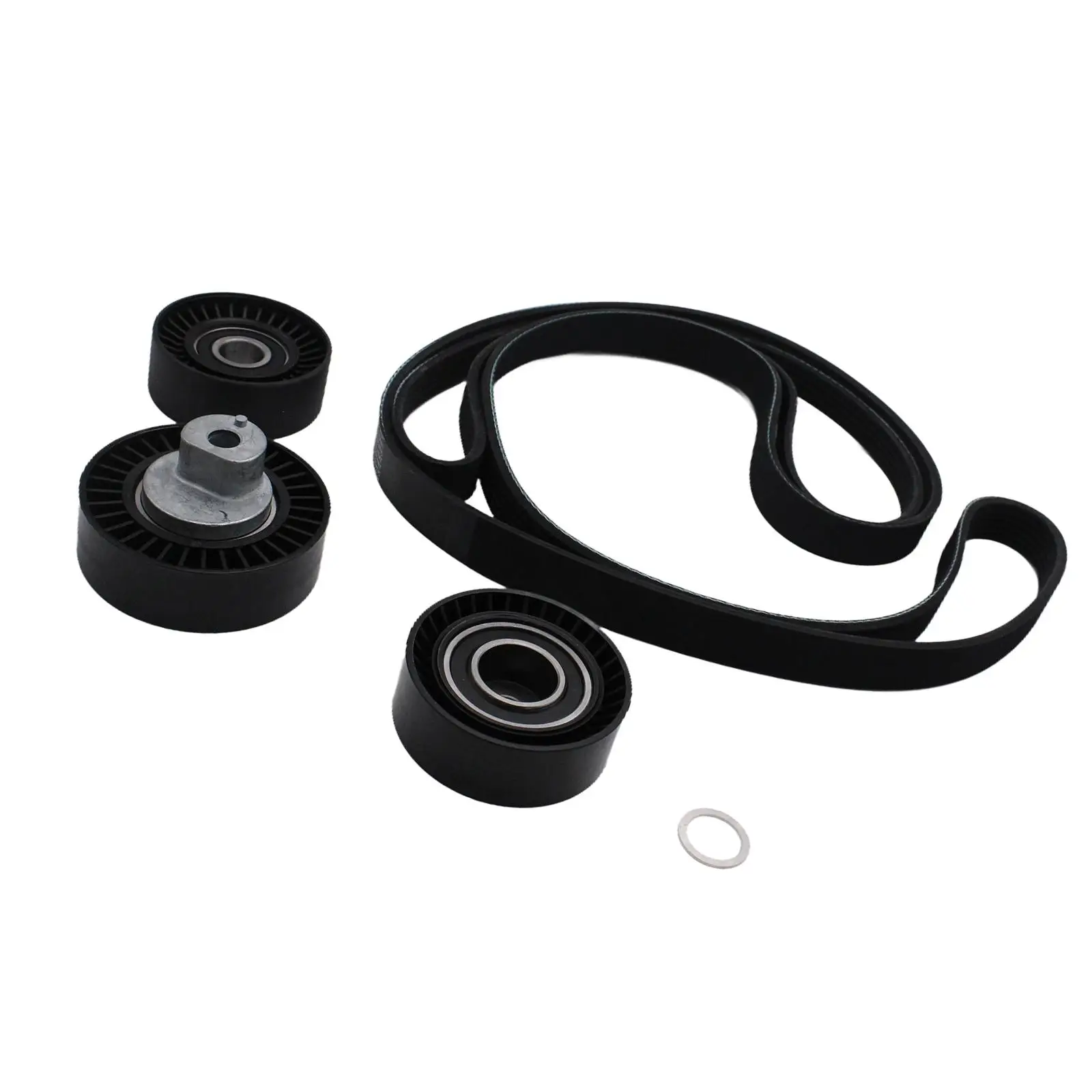 Engine Timing Belt Kit Engine Timing Part Car Parts Idler Pulley Belt Kit for BMW E46 E39 E38 x5 E53 Z3 E36 Easy to Install