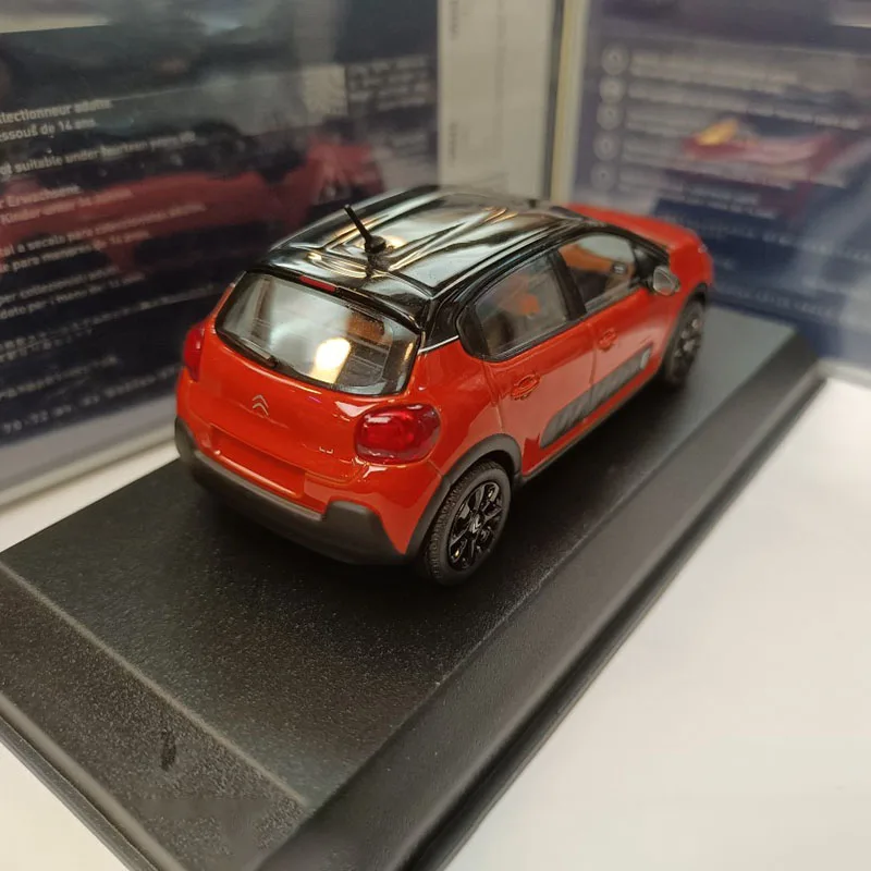 1:43 Scale Citroen C3 SUV Alloy Car Model Decoration