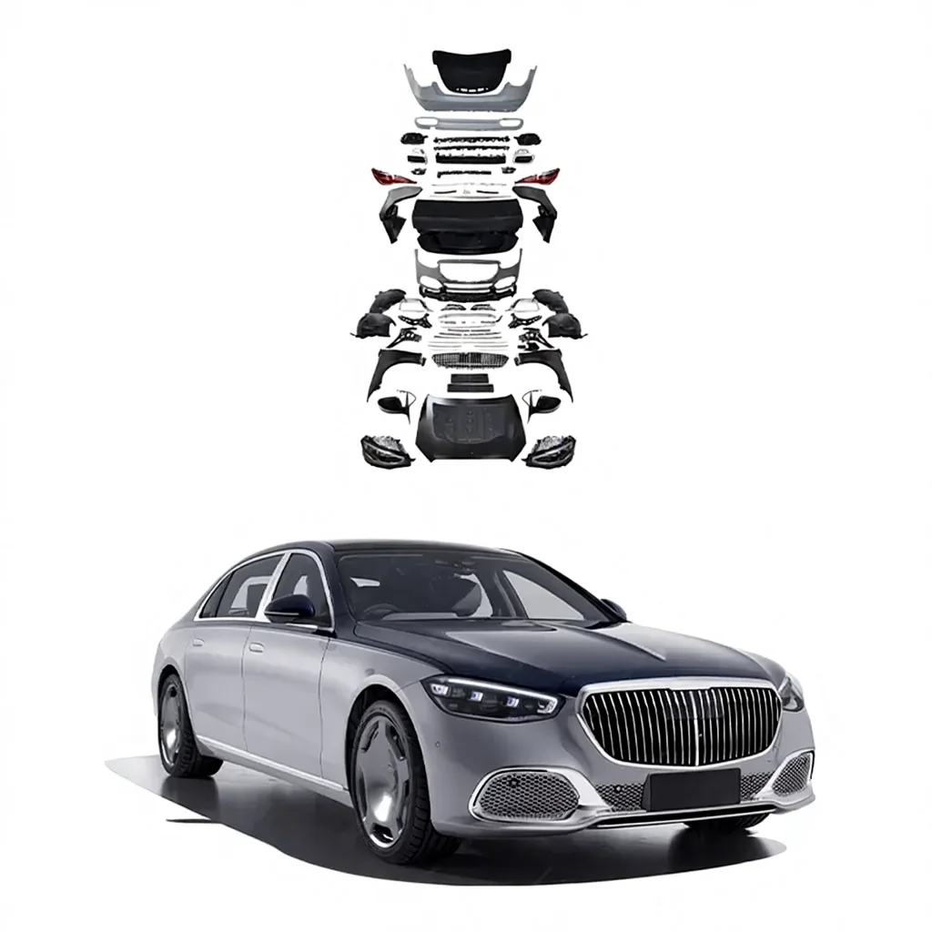 STLF Exterior Tuning W223 M Style Conversion Kit for Mercedess S Class W221 Automotive Facelift  W223 M Auto Styling Kit