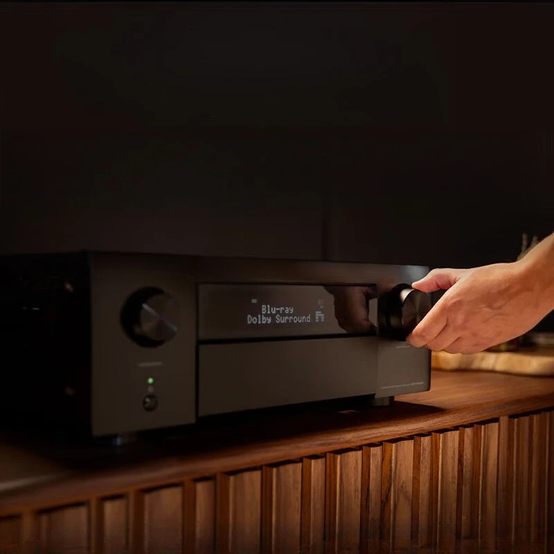 Audio power amplifier speaker 11.4 channel 8K panoramic sound family video